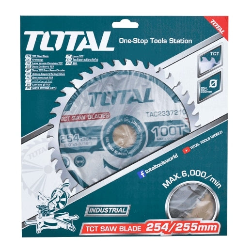 DISCO DENTADO TCT P/ALUMINIO 254MM (10'') 100T INDUSTRIAL