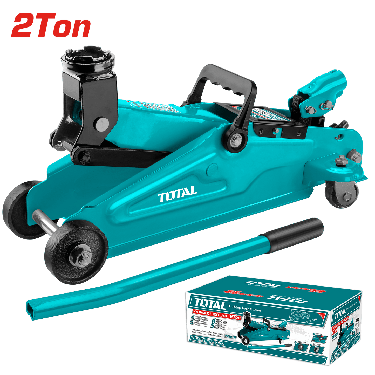 GATA LAGARTO 02TON 140-340MM INDUSTRIAL