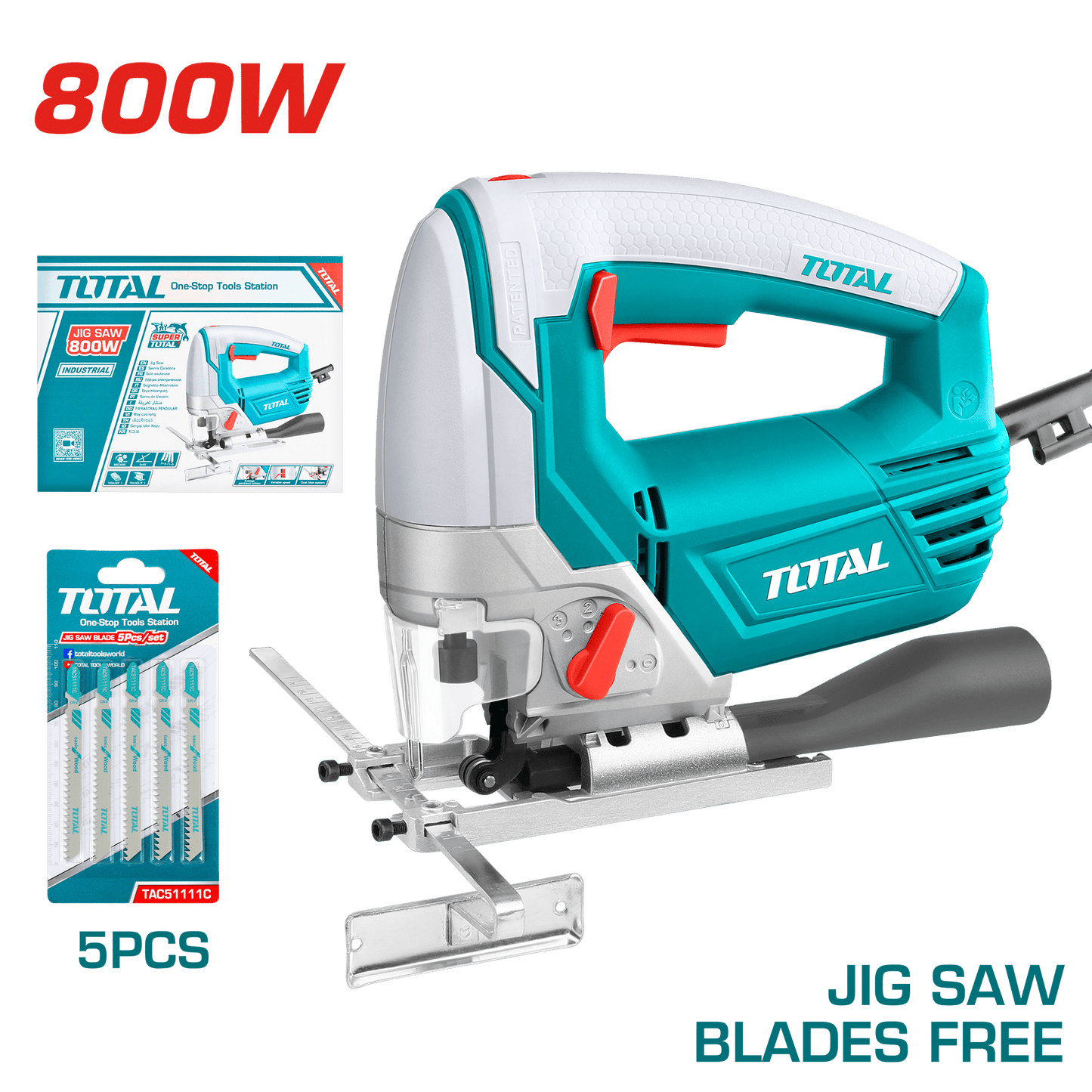SIERRA CALADORA 800W 3000RPM 4 FUNCIONES INDUSTRIAL