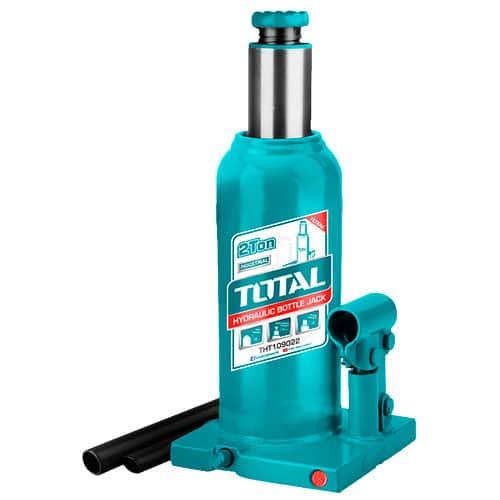 GATA HIDRAULICA T/BOTELLA 02TON C/VALVULA S MAX 333MM INDUSTRIAL