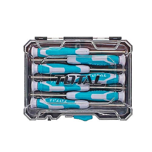 SET DESTORNILLADORES DE PRECISION 07PZS ESTUCHE INDUSTRIAL