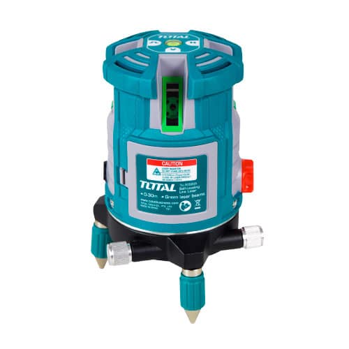 NIVEL LASER 0-30M 5 LINEAS PRECISION 1MM VERDE INDUSTRIAL