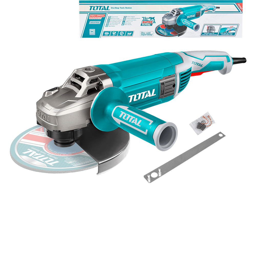 AMOLADORA ANGULAR 09'' 230mm 3000W M14 6300RPM INDUSTRIAL