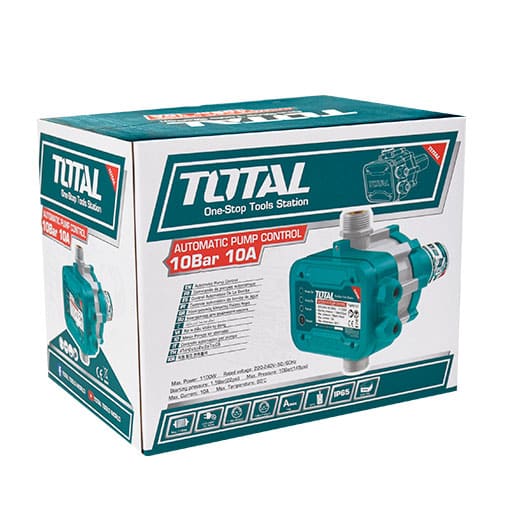 SWITCH DE BOMBA AUTOMATICO 1.5-10BAR 10A IP65 1PULG A
