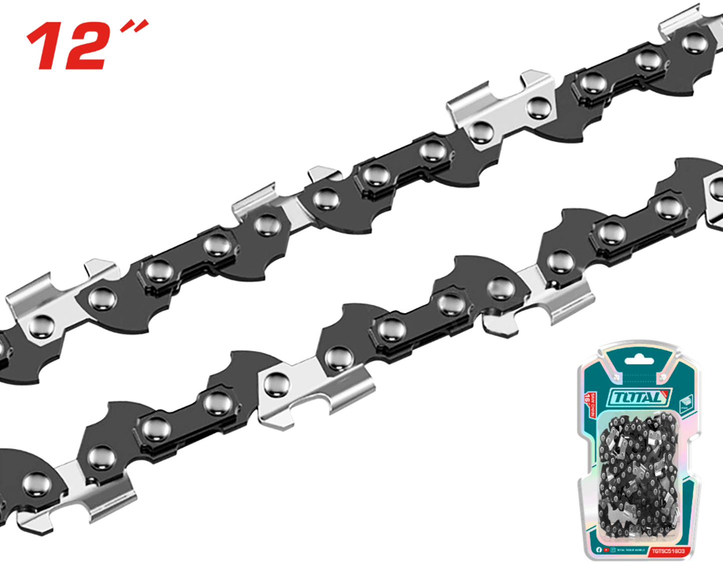 CADENA 12PULG P/SIERRA DE CADENA INALÁMBRICA INDUSTRIAL