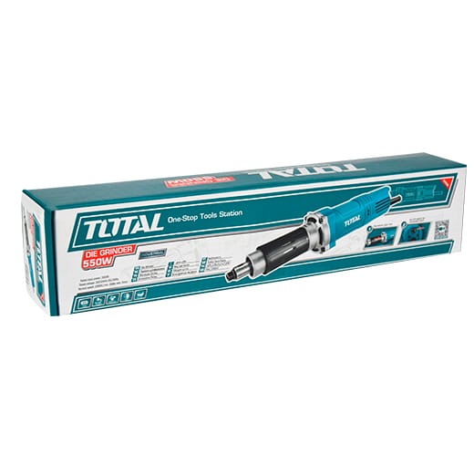 RECTIFICADOR 550W 29000RPM 6MM + ACCESORIOS INDUSTRIAL