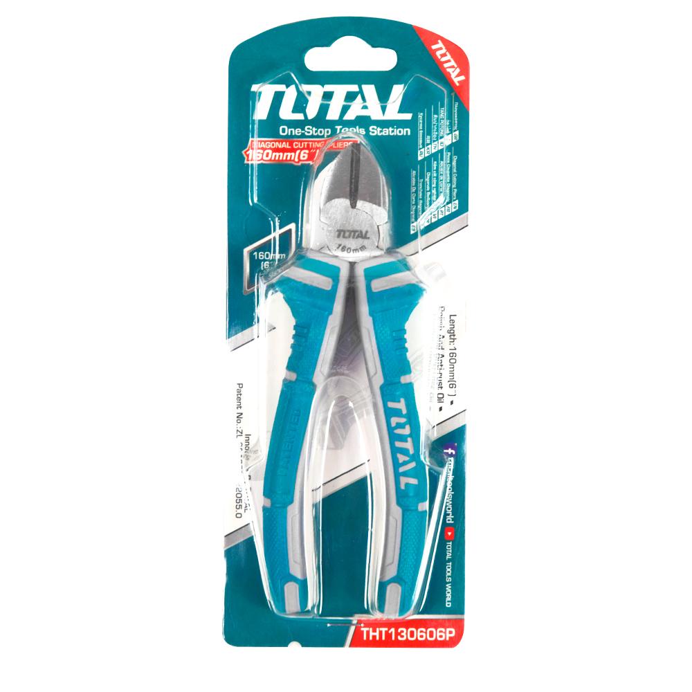 ALICATE CORTE DIAGONAL 6'' 160MM PULIDO Y ANTIOXIDO