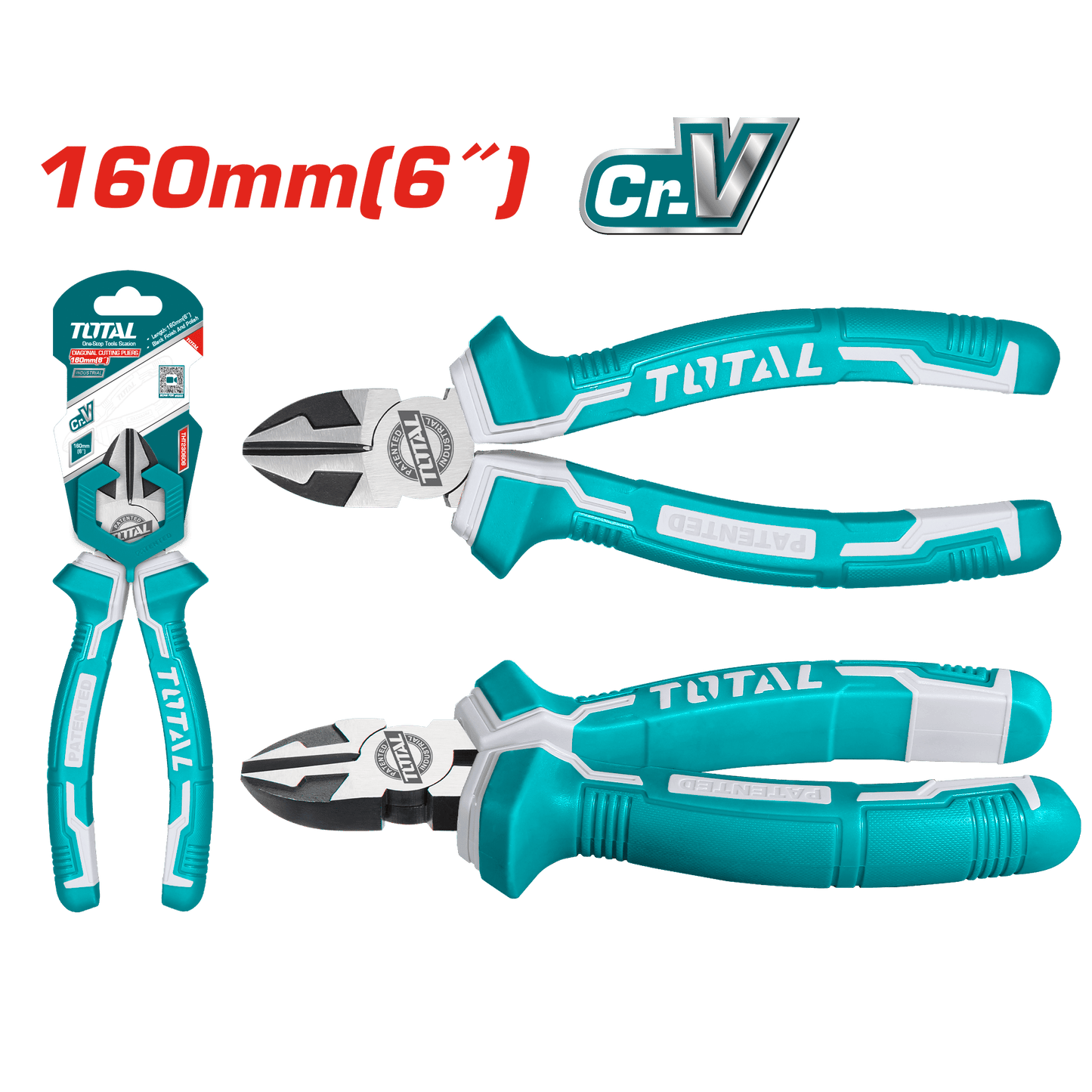 PINZA CORTE DIAGONAL 6'' 160MM CR-V