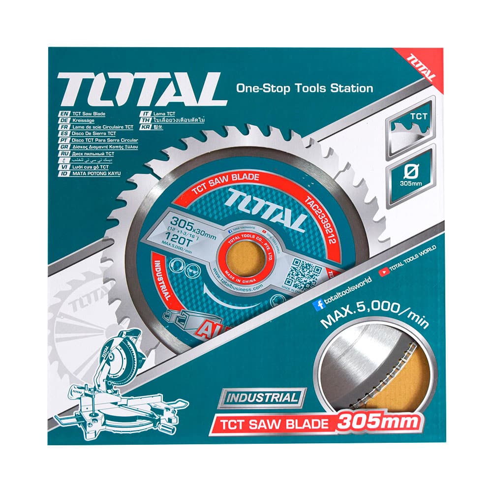 DISCO DENTADO TCT P/ALUMINIO 305MM (12'') 120T INDUSTRIAL