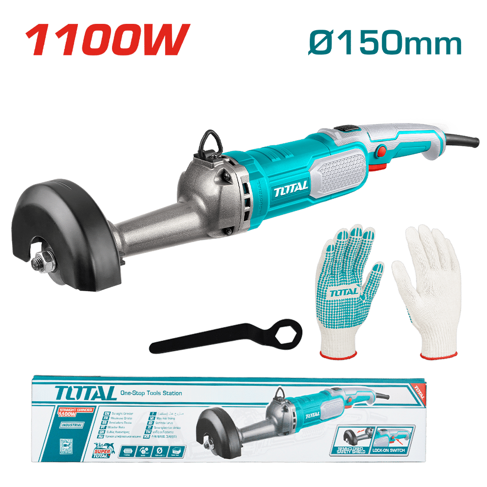 AMOLADORA RECTA 150MM 1100W M14 INUSTRIAL