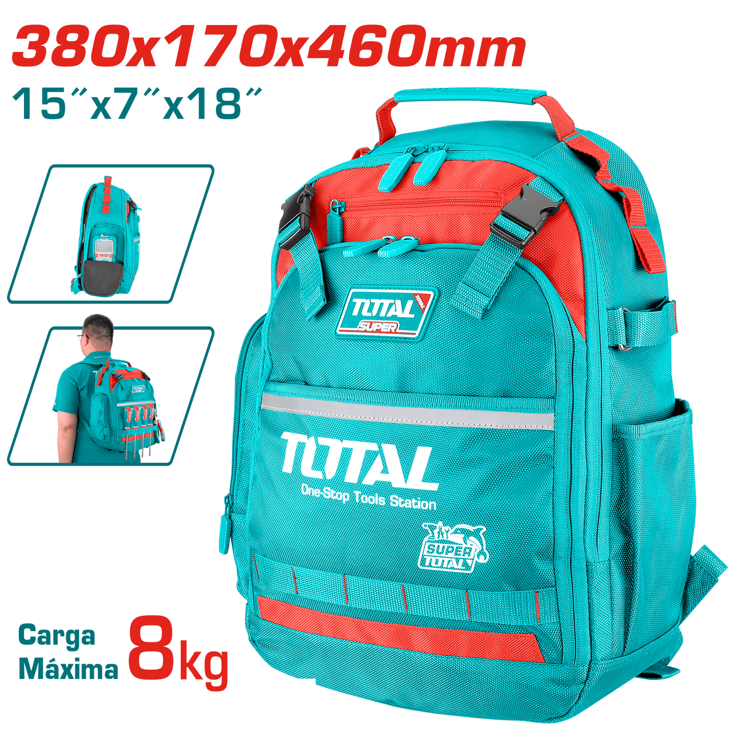 MOCHILA PARA HERRAMIENTAS MAX 8KG
