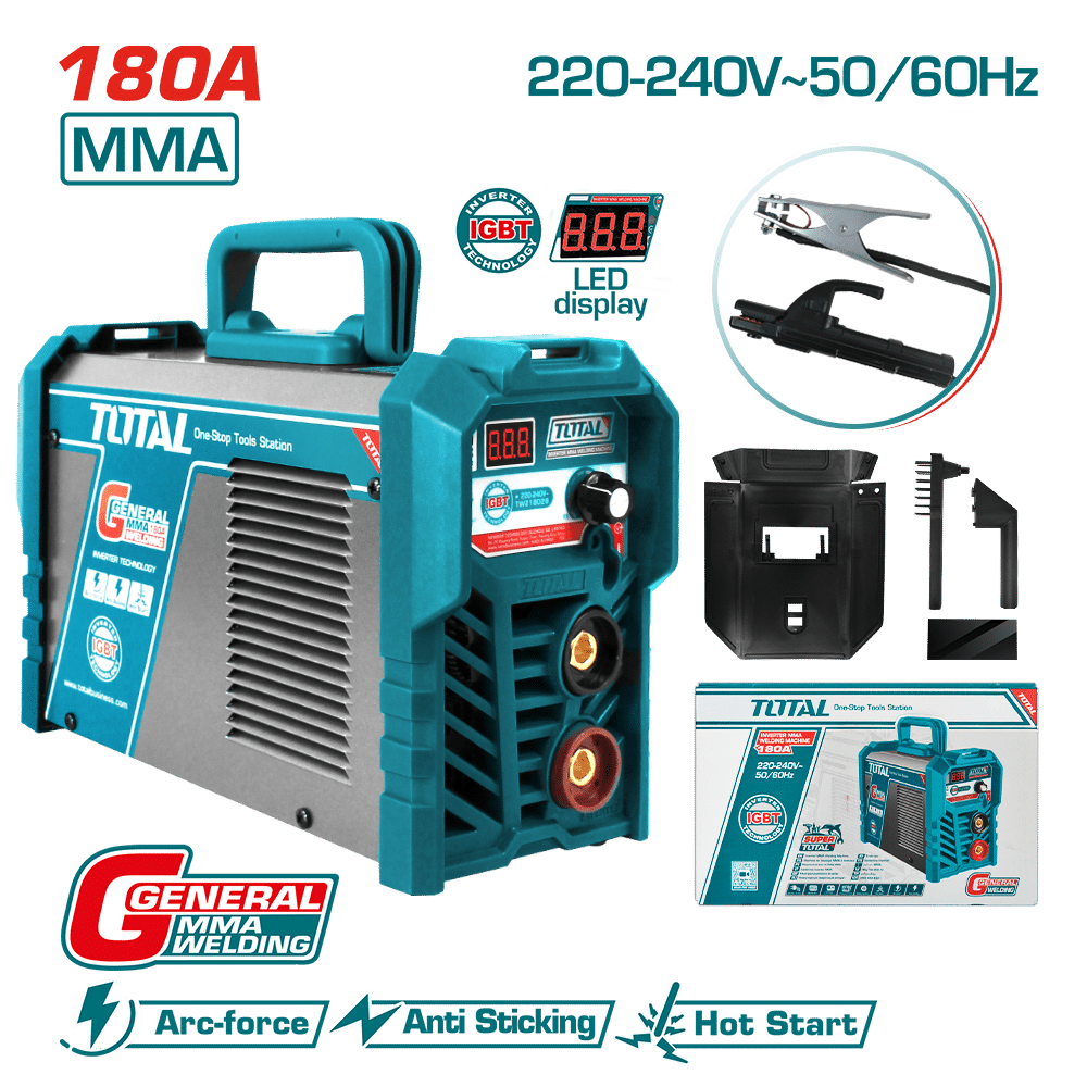 SOLDADORA INVERTER MMA 15-180A LED E:1.6-4.0MM