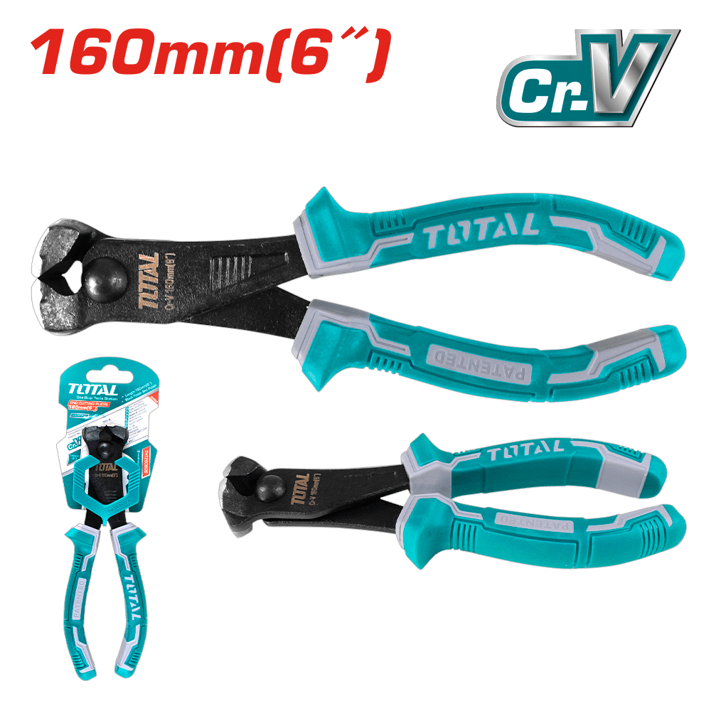 ALICATE DE CORTE EXTREMO 6" 160MM CR.V INDUSTRIAL