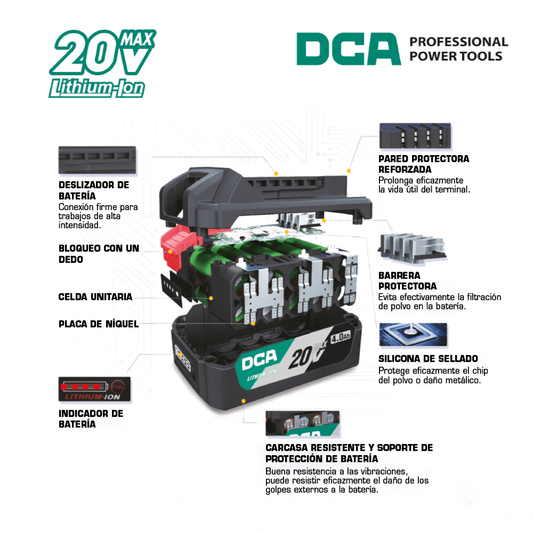 BATERIA 20V 6.0AH