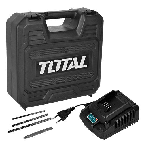 TALADRO PERCUTOR LI-ION 20V 45NM 0.8-10MM 2X2.0AH 22500BPM M/PLASTICO INDUSTRIAL