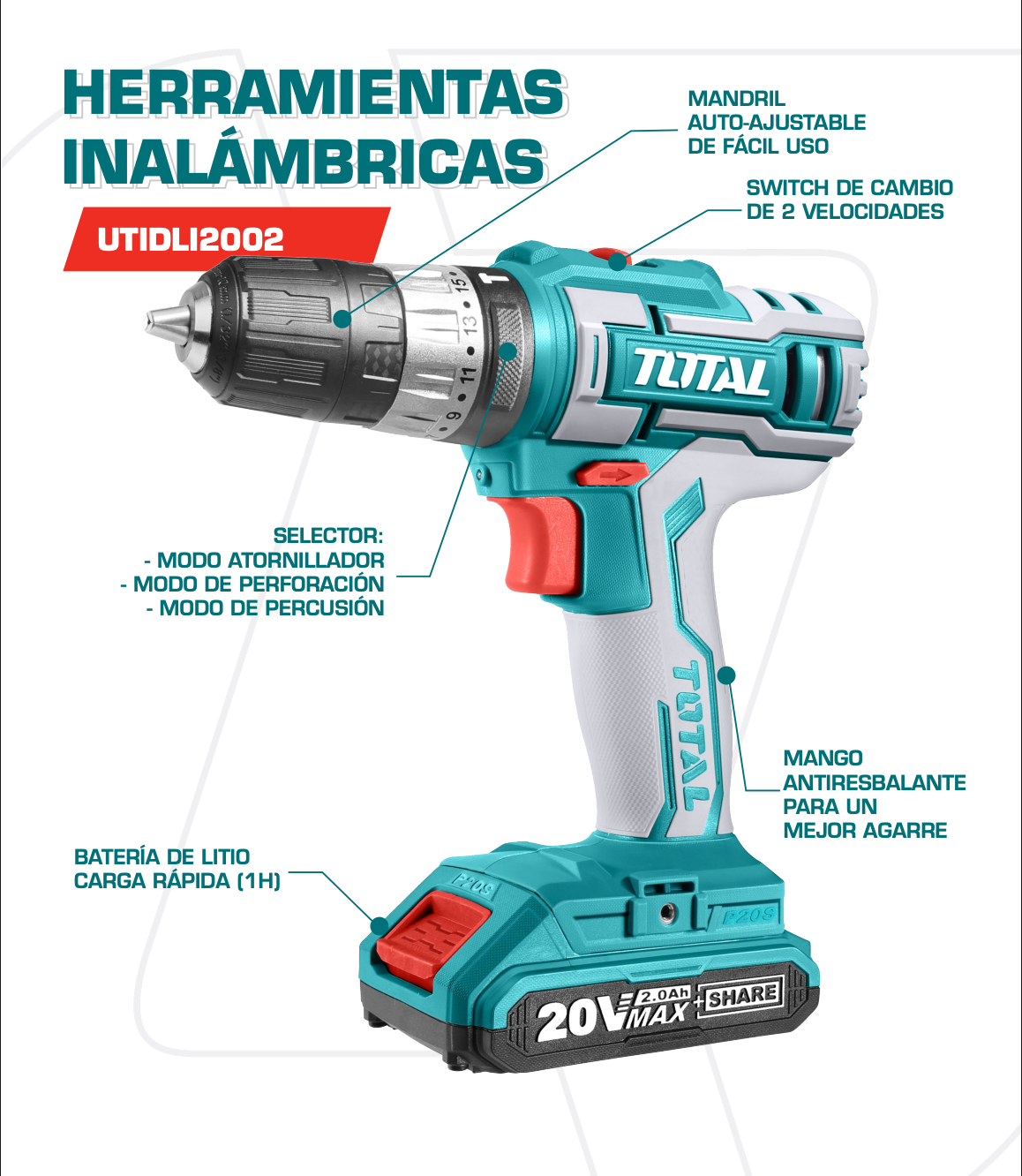 Herramientas inalámbricas