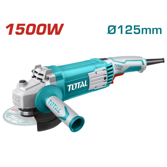 AMOLADORA ANGULAR 05'' 125mm 1500W M14 11000RPM MANGO LARGO INDUSTRIAL