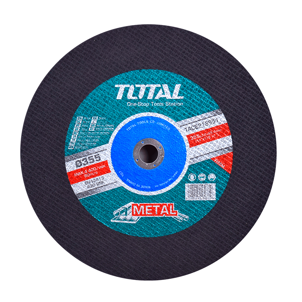 DISCO ABRASIVO/CORTE P/METAL 355X3.0X25.4MM DOBLE FIBRA