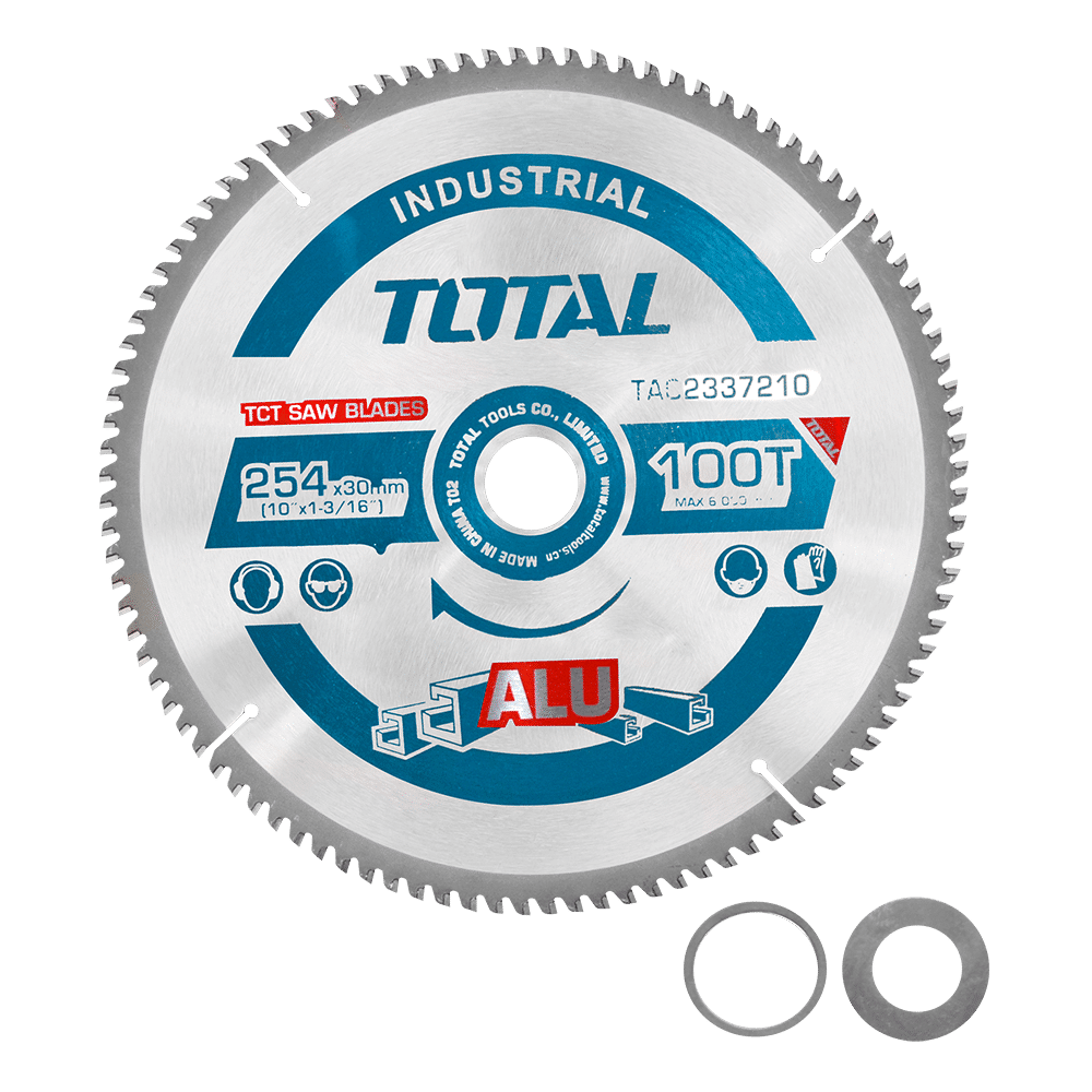 DISCO DENTADO TCT P/ALUMINIO 254MM (10'') 100T INDUSTRIAL