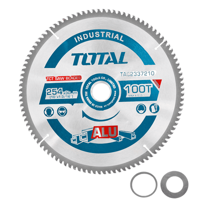 DISCO DENTADO TCT P/ALUMINIO 254MM (10'') 100T INDUSTRIAL