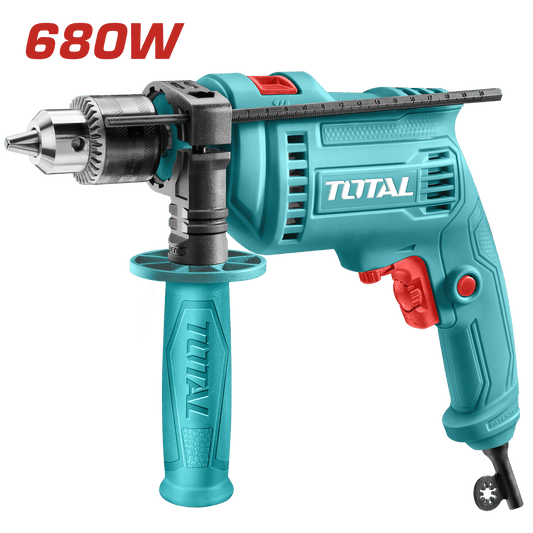 TALADRO PERCUTOR 680W 13MM 0-3000RPM