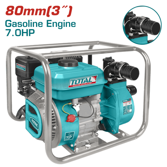 MOTOBOMBA GASOLINERA 3 PULG 7.0HP 1000L/MIN MAX 32M INDUSTRIAL