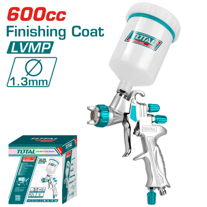 AEROGRAFO D/GRAVEDAD LVMP 600CC 1.3MM PATRON 180-260MM INDUSTRIAL
