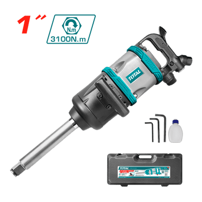 LLAVE IMPACTO NEUMATICA 3100NM 1PULG 3600RPM 35CFM MALETIN INDUSTRIAL