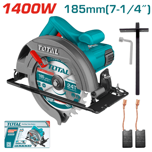 SIERRA CIRCULAR 1400W 4800RPM 185X20MM INDUSTRIAL