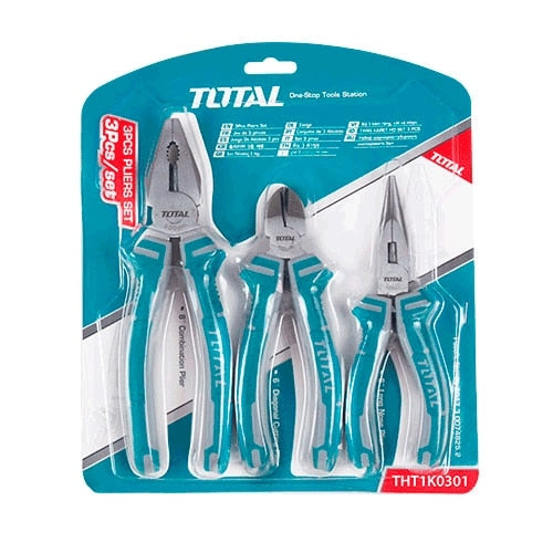 SET DE ALICATES 3PZS 8 + 6 + 6 SUPER SELECT