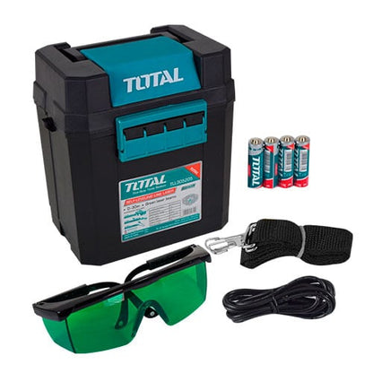 NIVEL LASER 0-30M 5 LINEAS PRECISION 1MM VERDE INDUSTRIAL