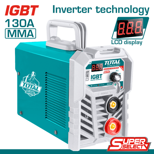 SOLDADORA INVERTER MMA 15-130A LCD E:1.6-3.2 SUPER SELECT