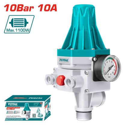 SWITCH DE BOMBA AUTOMATICO 1.5-10BAR 10A IP65 1PULG B