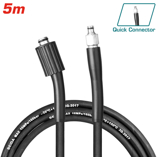 MANGUERA PARA HIDROLAVADORA 5M PVC