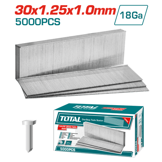 TIRAS DE CLAVOS 5000PCSXCAJA 30MM