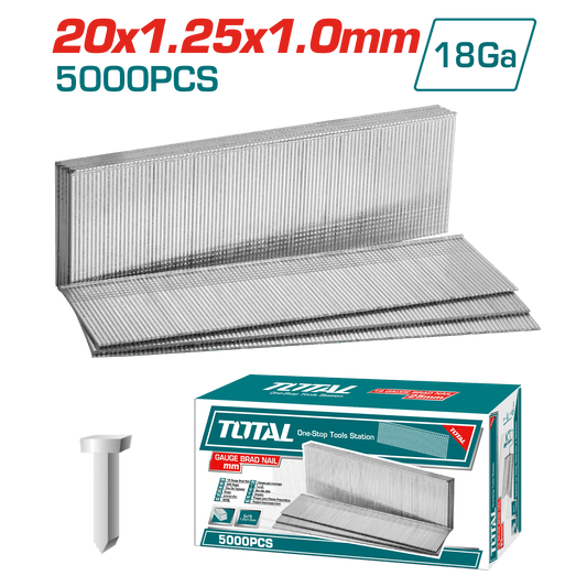 TIRAS DE CLAVOS 5000PCSXCAJA 20MM