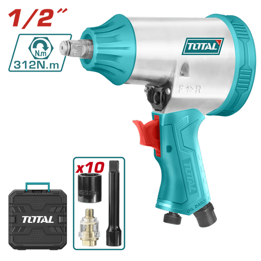 LLAVE IMPACTO NEUMATICA 312NM 1/2PULG 7000RPM 5CFM 90PSI