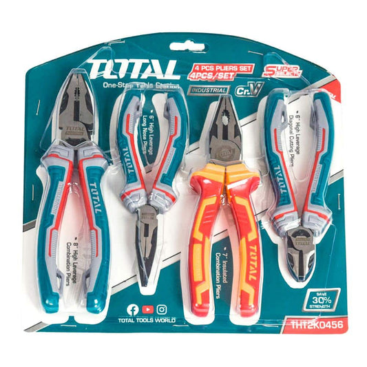 SET DE ALICATES 4PCS CR-V INDUSTRIAL