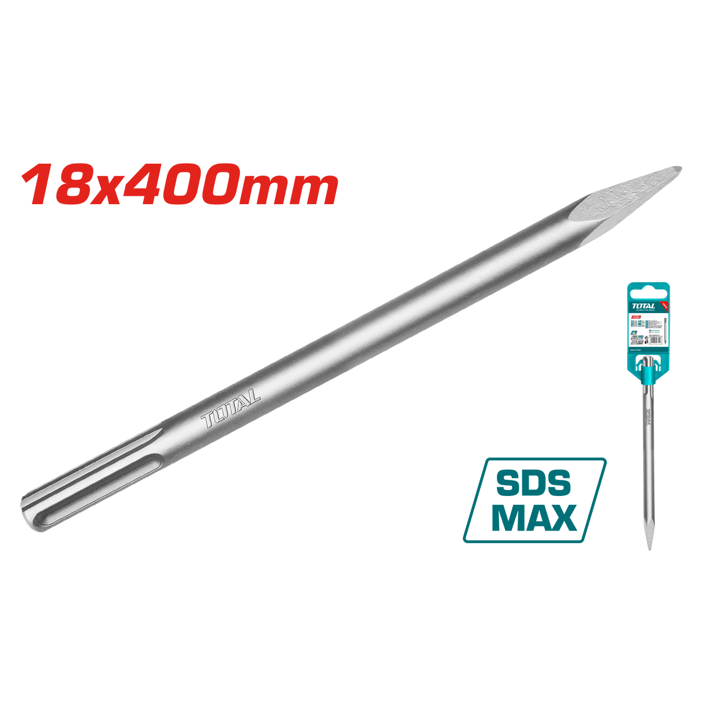 CINCEL SDS MAX 18X400MM PUNTA