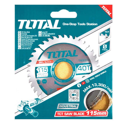 DISCO DENTADO TCT P/MADERA 115MM (4-1/2'') 40T
