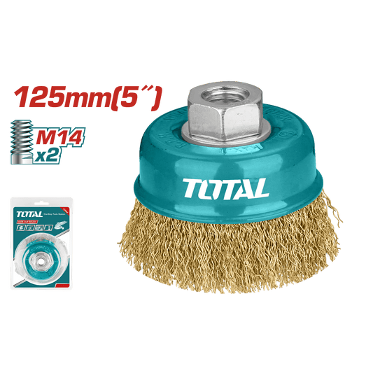 CEPILLO COPA 125MM 5'' M14X2 6500R/MIN