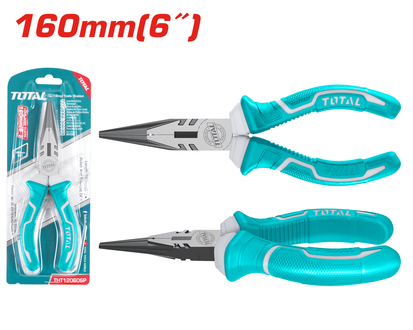 ALICATE PUNTA LARGA 6''/ 160MM SUPER SELECT