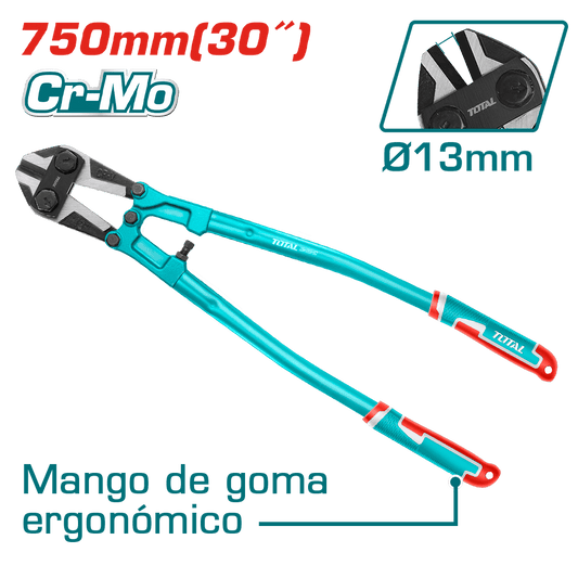 CIZALLA 30" HOJA CR.V 13MM CR-MO MANGO DE GOMA INDUSTRIAL
