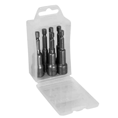 SET SOCKETS MAGNÉTICO 1/4'' HEX 6-12MM X65MM 50BV30 6PZS