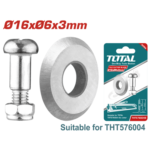 CUCHILLA CORTAMAYOLICA 16X6X3MM P/THT576004 INDUSTRIAL
