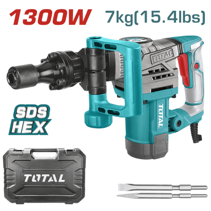 DEMOLEDOR HEX 1300W 3800BPM 20J 7KG INDUSTRIAL