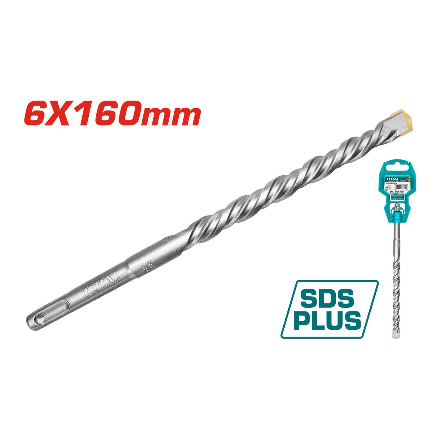BROCA SDS PLUS 06 X 160MM