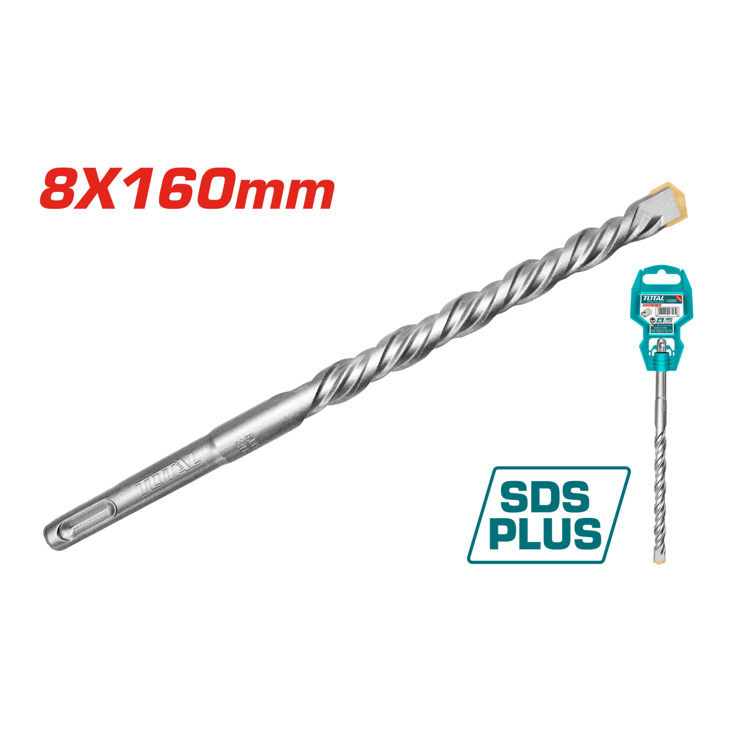 BROCA SDS PLUS 08 X 160MM