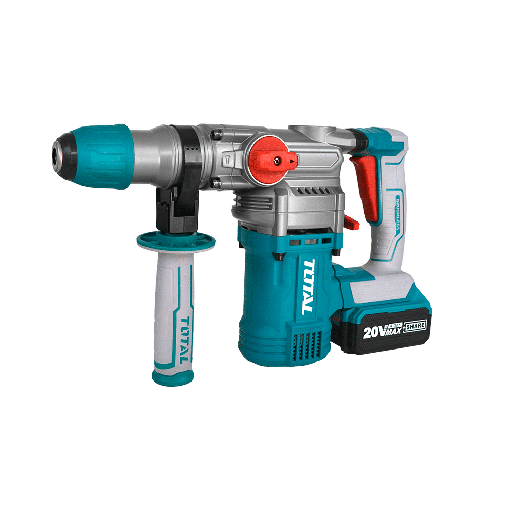 ROTOMARTILLO SDS+ 28MM 20V 4.5J 0-4400BPM BRUSHLESS 2X4.0AH 3FUNC INDUSTRIAL