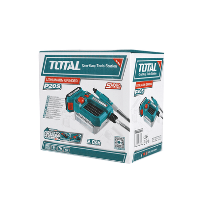 MINI AMOLADORA LI-ION 20V 5000-33000RPM 3.2MM VARIABLE ACC:40PCS 2.0AH